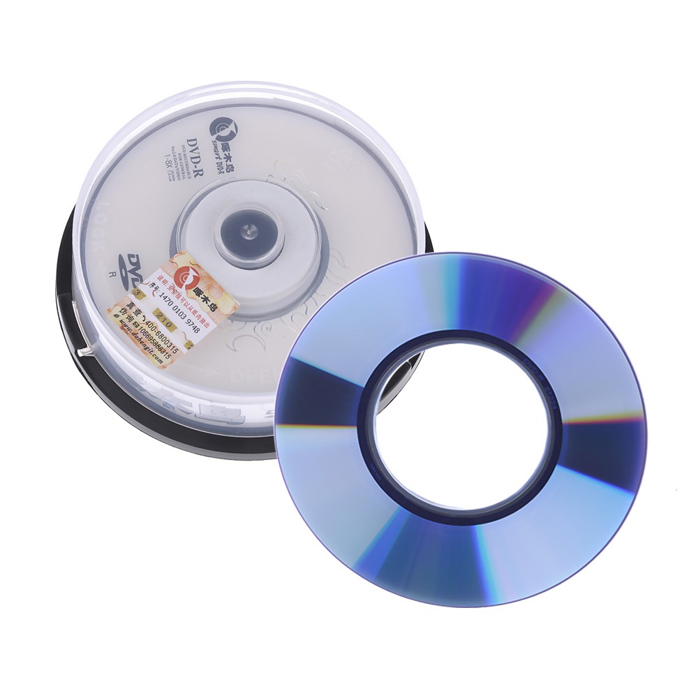 10Pcs/Box 1.4GB 30Min 1-8X Blank Mini 8CM DVD-R DVD Recordable Disc ...