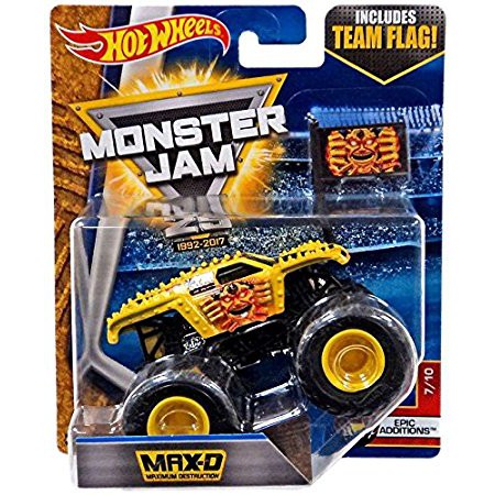 hot wheels monster jam max d