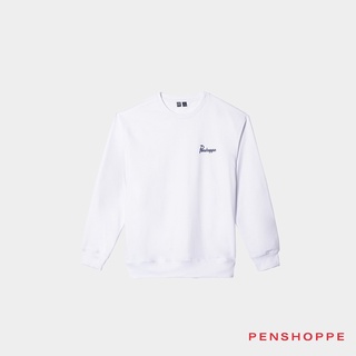 Penshoppe Essentials Pullover Sweater For Men (Black/White) #7