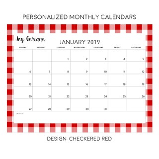 2023 2024 Personalized Monthly Calendar with Sleeve 2 | Shopee Philippines