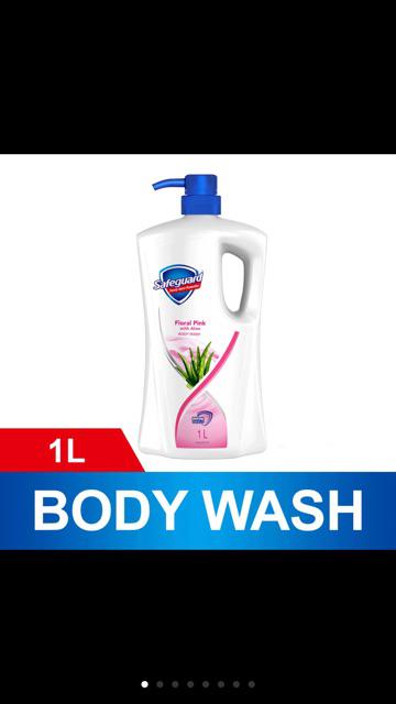 Safeguard Floral Pink with Aloe Body Wash (1L) | Shopee Philippines