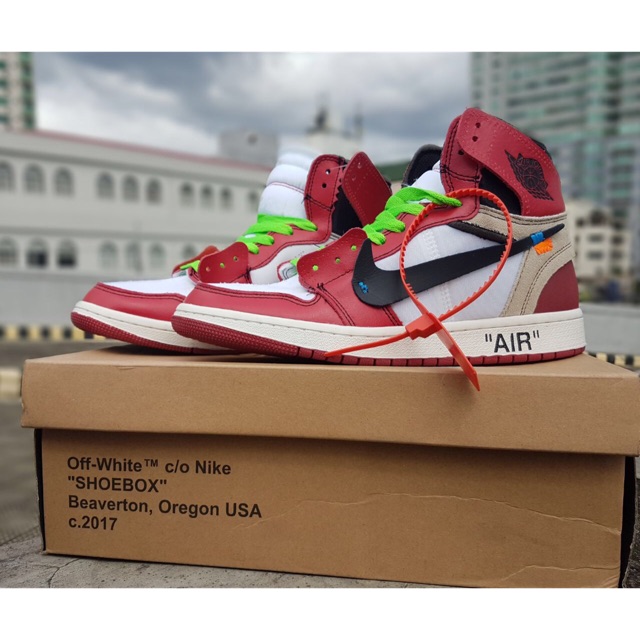 Nike Air Jordan 1 Off White Shopee Philippines