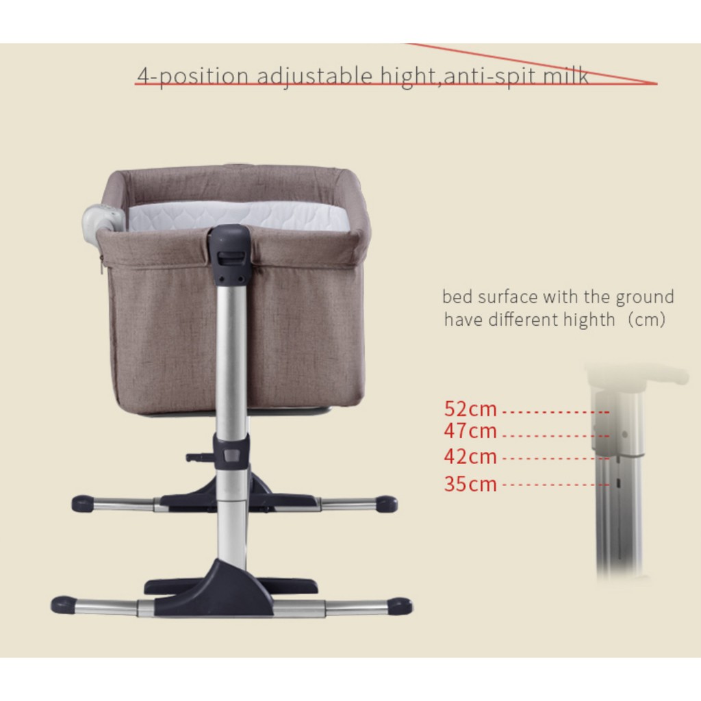 little green baby mini bed