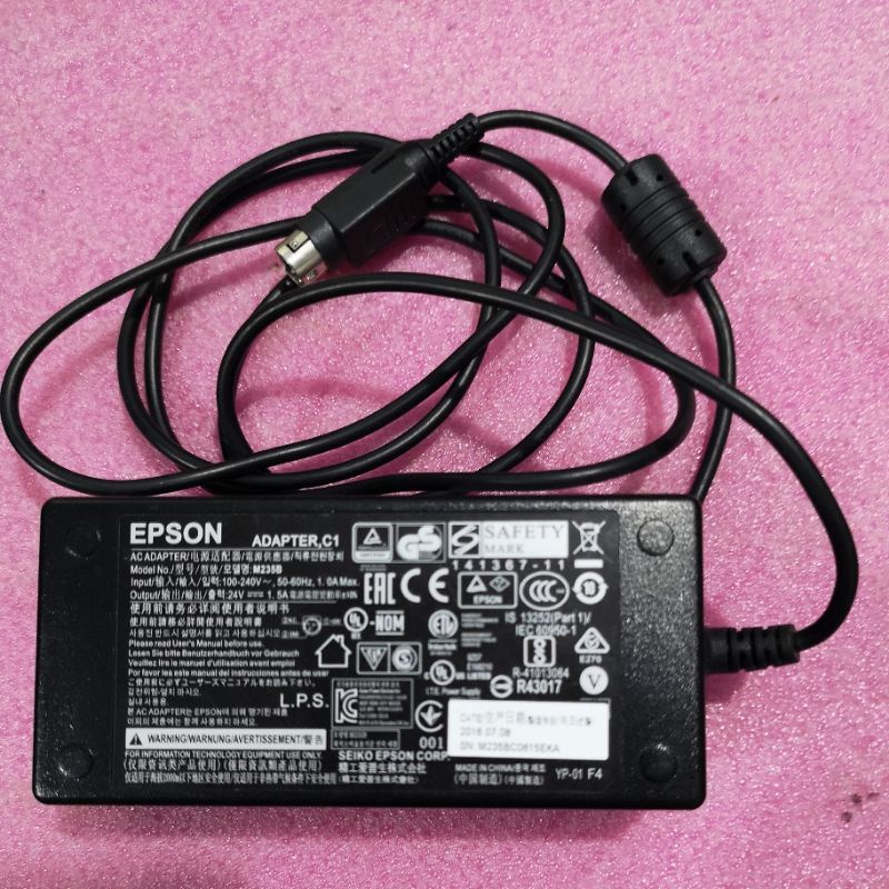 1pc-black-c1-power-supply-adapter-for-epson-printer-shopee-philippines