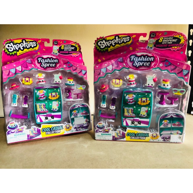 shopkins shoppies fashion spree