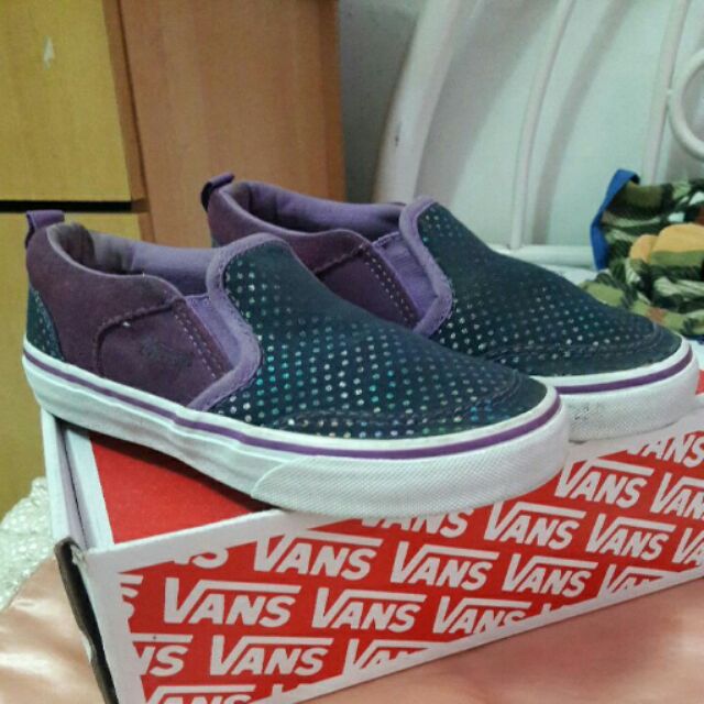 girls vans size 13
