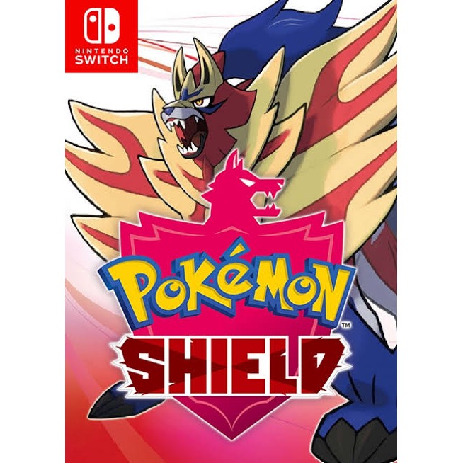 nintendo switch with pokemon shield