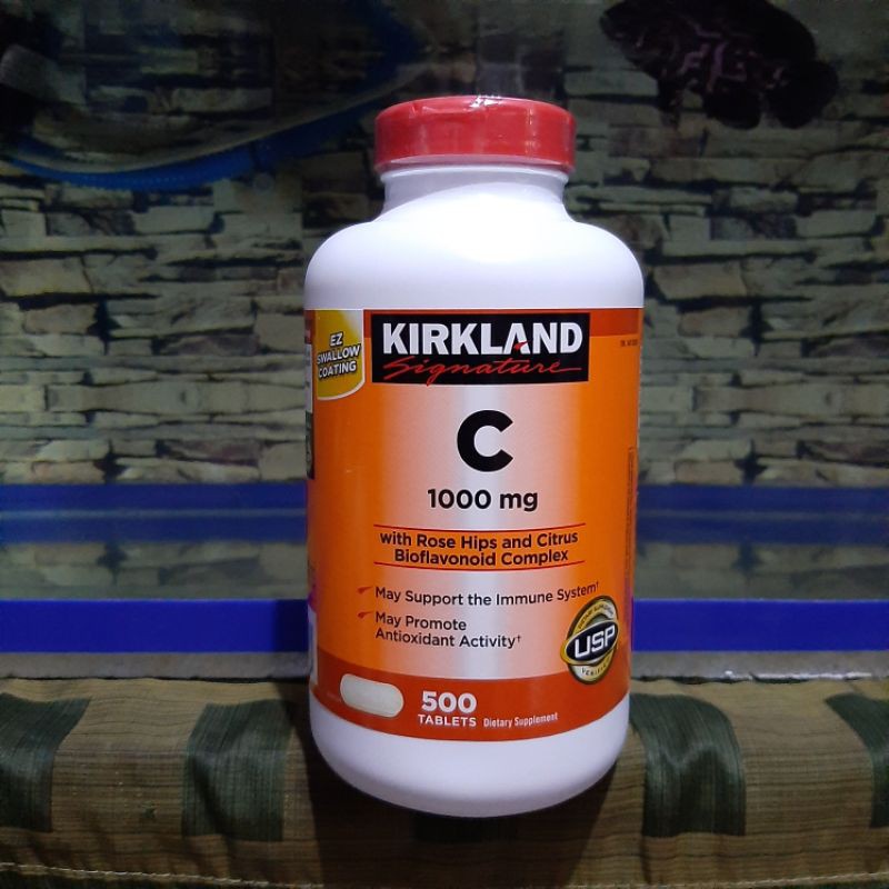 Kirkland Vitamin C 1000mg With Rose Hips And Citrus 500tablets Product Of Costco Shopee Philippines