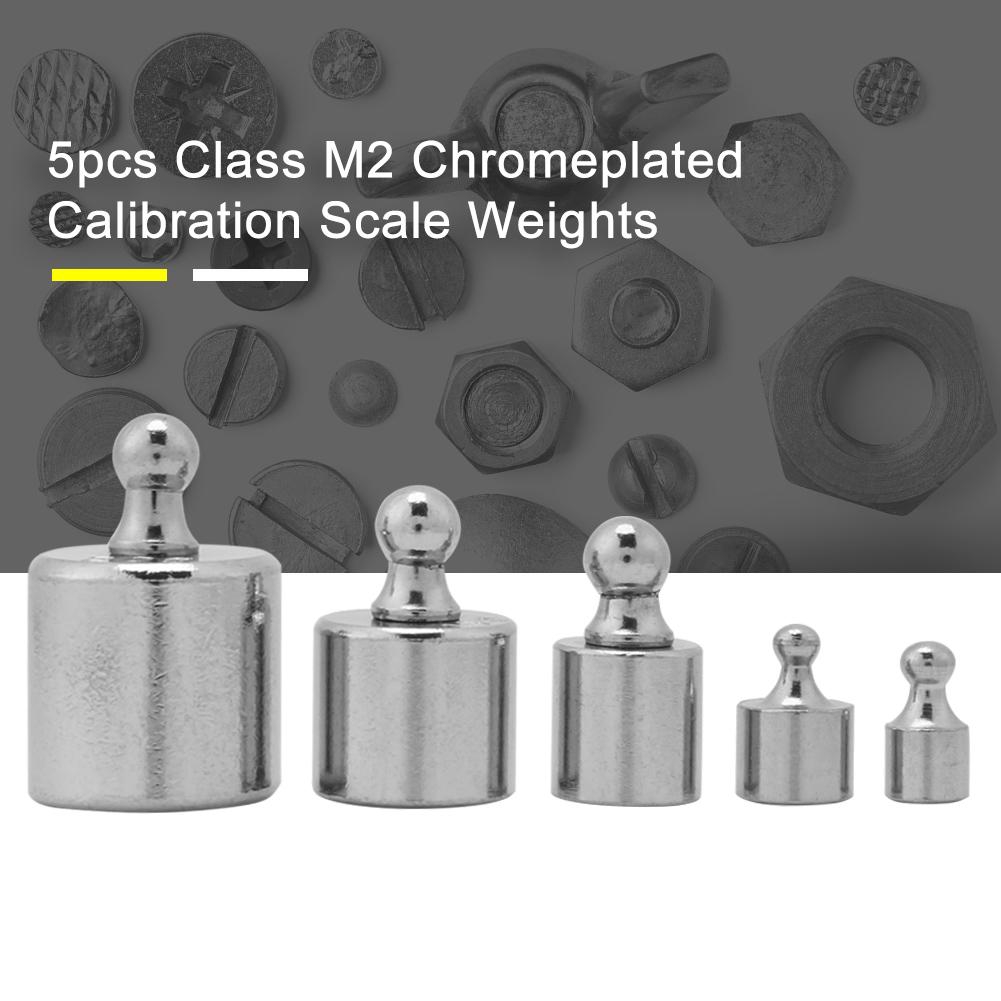 5Pcs Calibration Weight 1g 2g 5g 10g 20g Grams Weight Set Precision