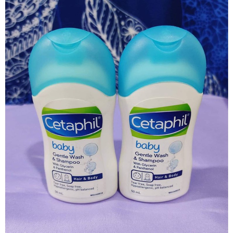 Cetaphil Baby Gentle Wash & Shampoo with Glycerin & Panthenol 50ml Shopee Philippines