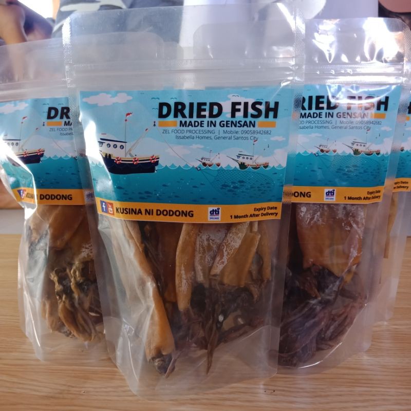 Pusit Dried Fish from Gensan Shopee Philippines