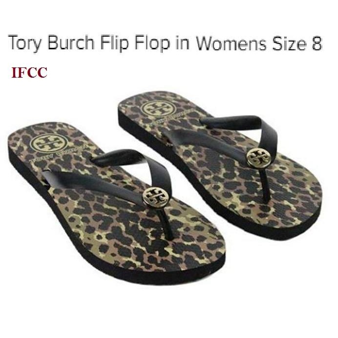tory burch flip flops size 8
