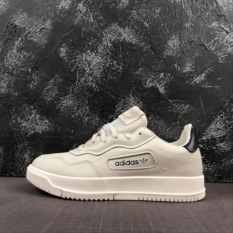 adidas leather sports shoes