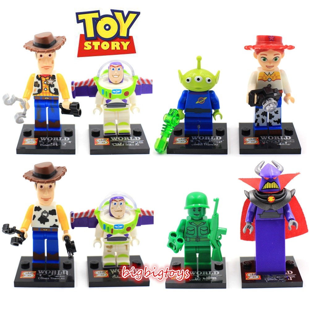 lego minifigures toy story