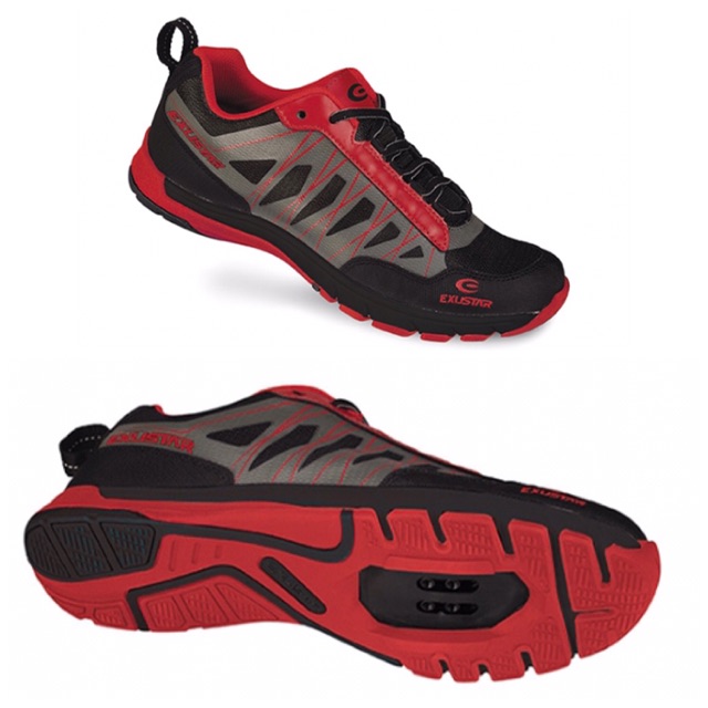 EXUSTAR E-SM825-RD MTB Cleat Shoes | Shopee Philippines