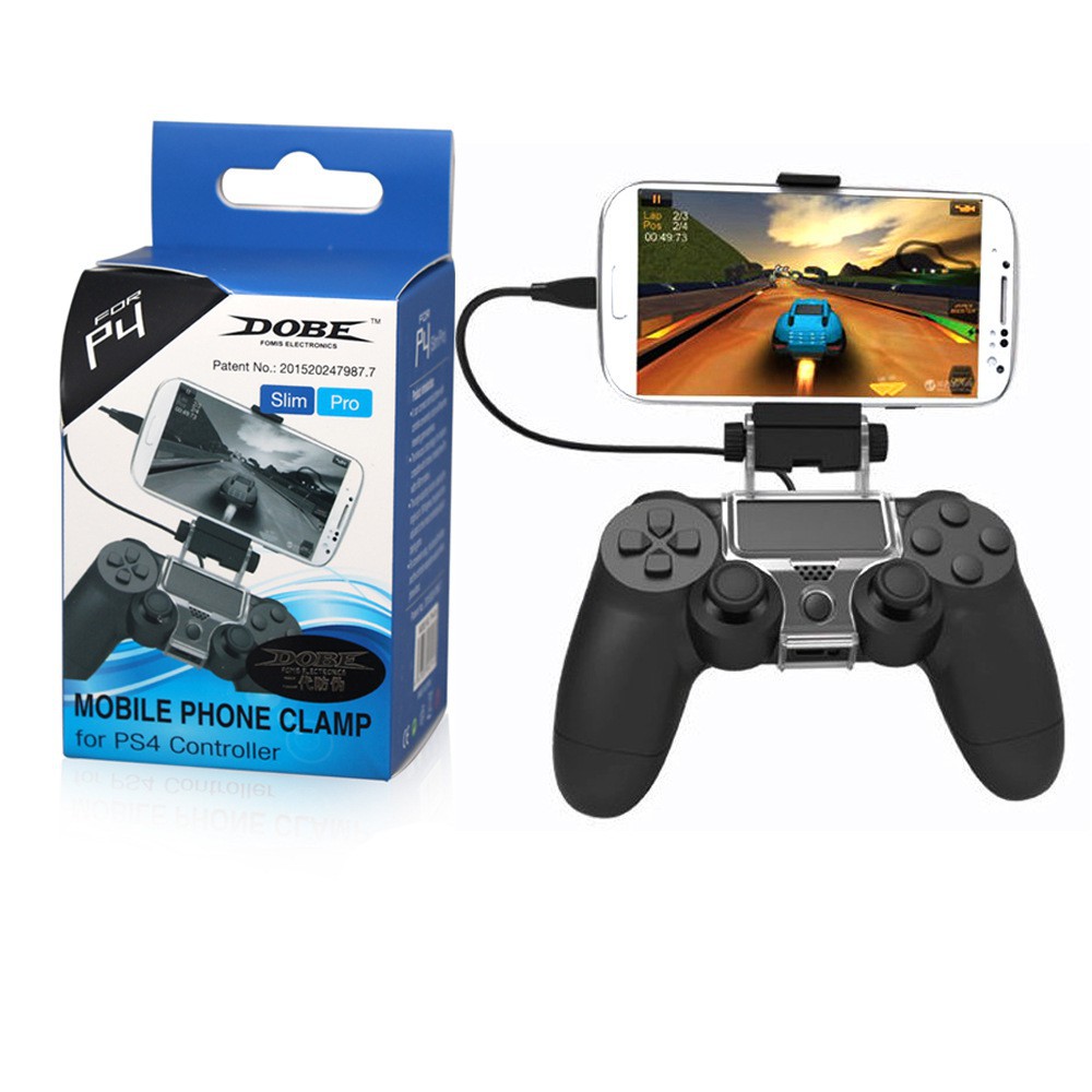 Ps4 Slim Pro Bluetooth Handle Phone Holder Ps4 Android Gamepad Bracket Dobe Controllers Gamepad Accessories Shopee Philippines