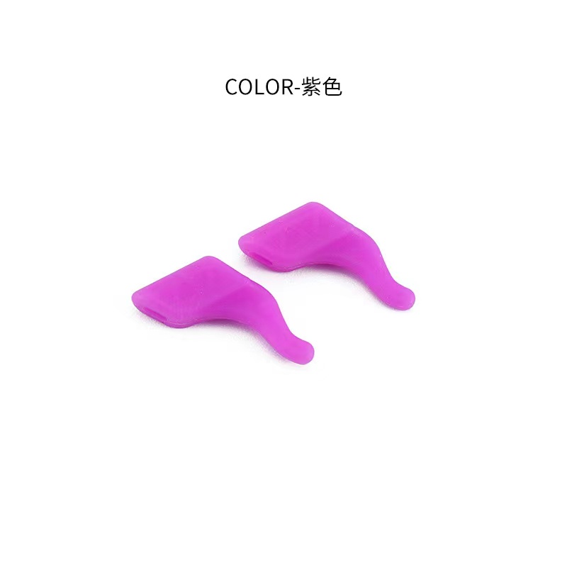 Anti Slip Ear Hook Eyeglass Eyewear Accessories Myopia Eye Glasses Silicone Sports Fixed Grip Temple Tip Holder