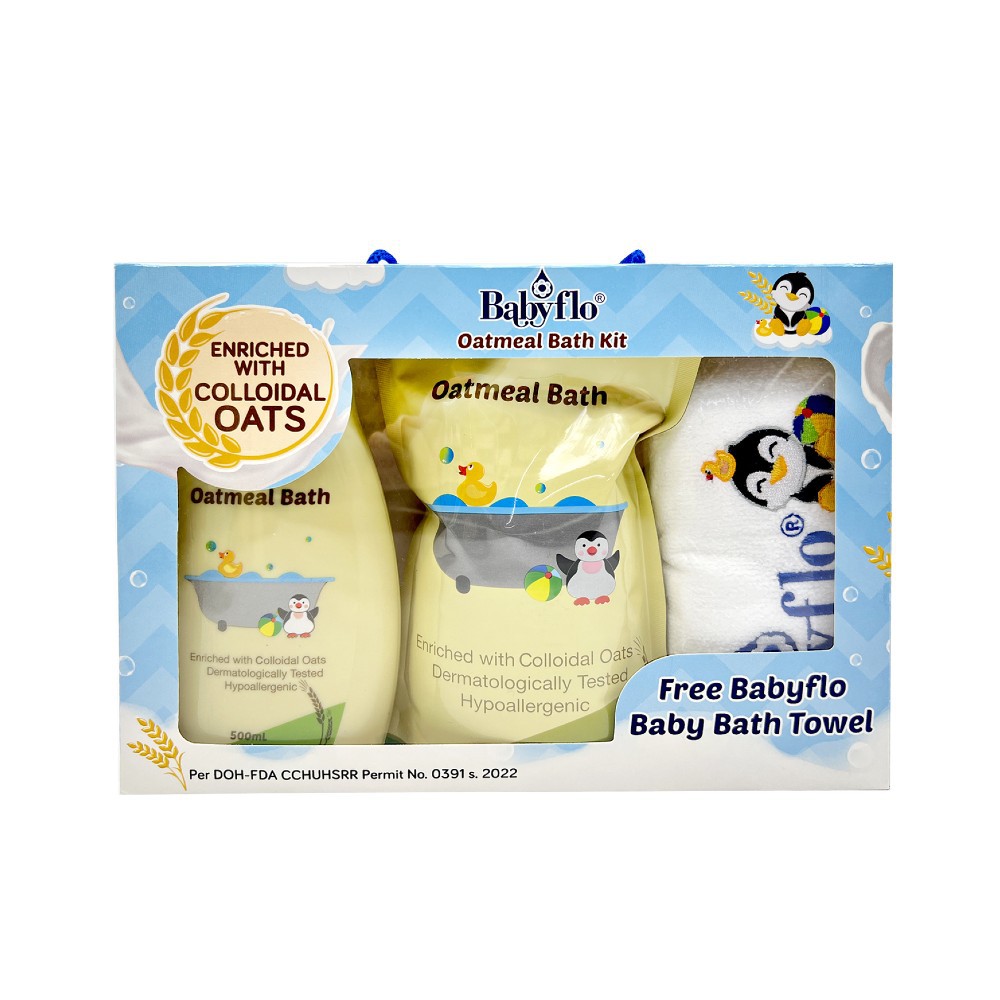 Babyflo Oatmeal Bath Kit Shopee Philippines
