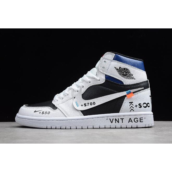 jordan 1 high white black