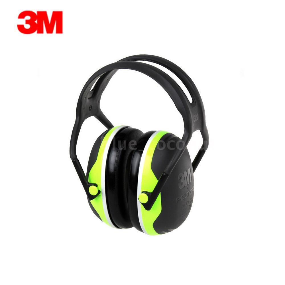 1Pc 3M PELTOR X4A Overhead Soundproof Earmuffs Noise Reduction Earmuffs