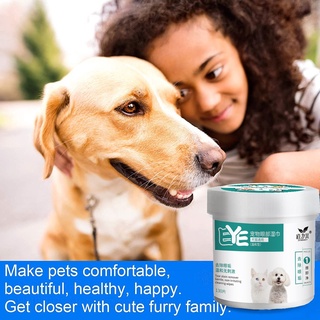 130PCS/Set  Pet Eye Wet Wipes Cat Dog Tear Stain Remover Pet Cleaning Paper Tissue Aloe Wipes #8