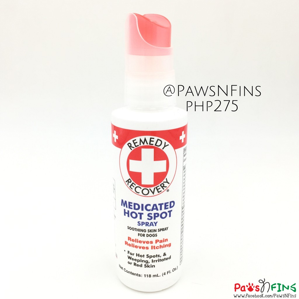 remedy recovery hot spot spray