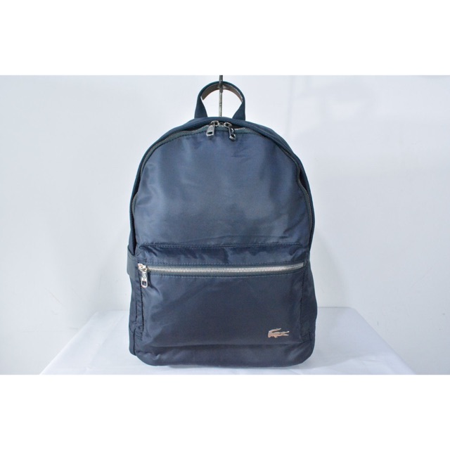 lacoste blue backpack