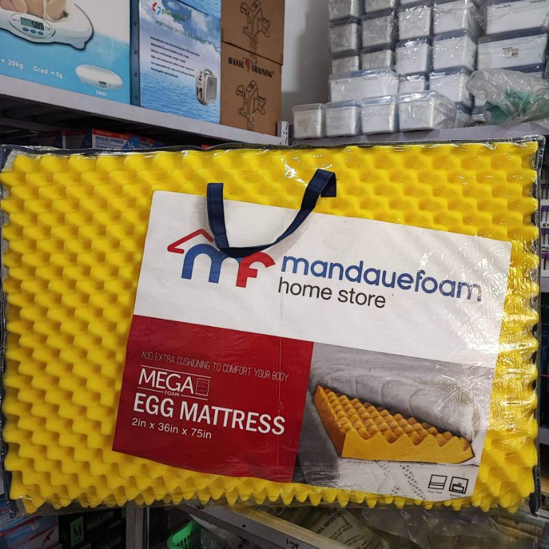 EGG MATTRESS 2in x 36in x 75in MANDAUE FOAM MEGA FOAM Shopee