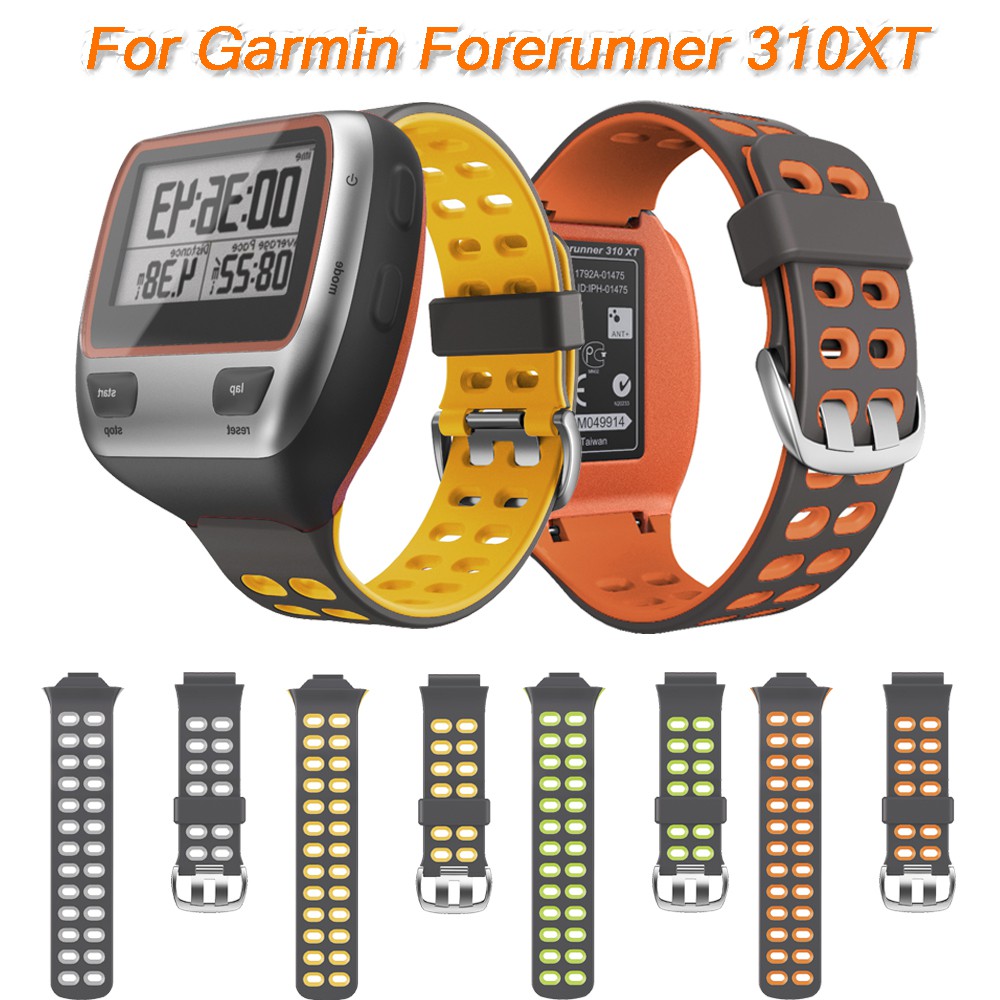 Compatible with Garmin Forerunner 310XT Straps, Soft Silicone Watch