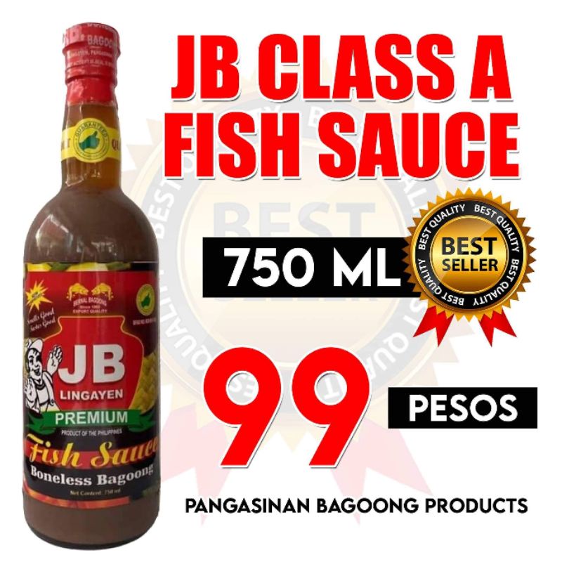 Bernal Premium JB Bagoong 750ML (Fish SauceBoneless Bagoong) Shopee