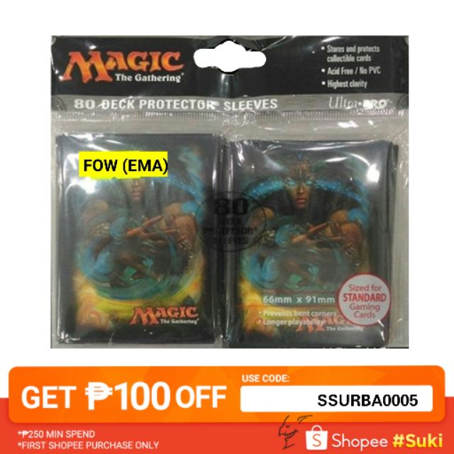 Ultra Pro Mtg Force Of Will Ema Trading Card Sleeves Ultrapro Shopee Philippines