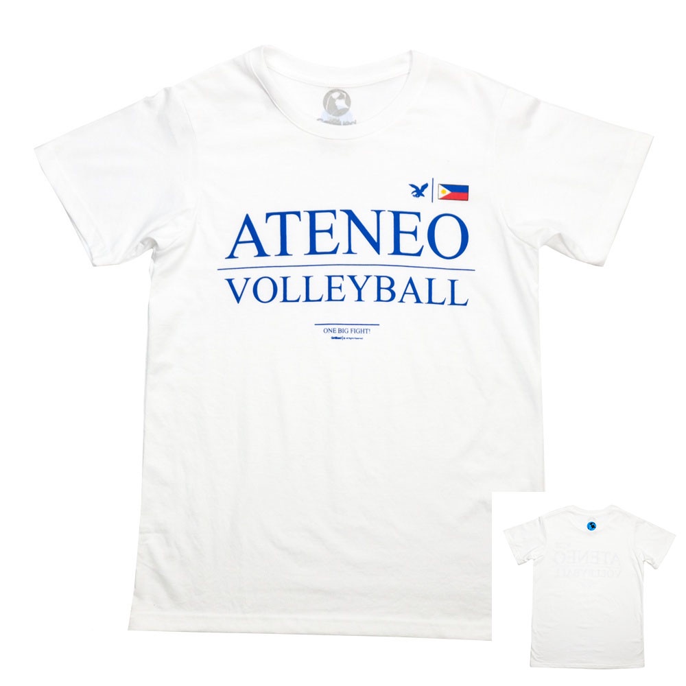 G*t Blued Ateneo Volleyball White Unisex T-Shirt