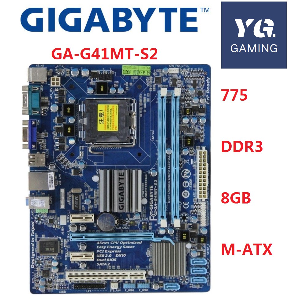 Gigabyte ga g41mt s2pt не стартует