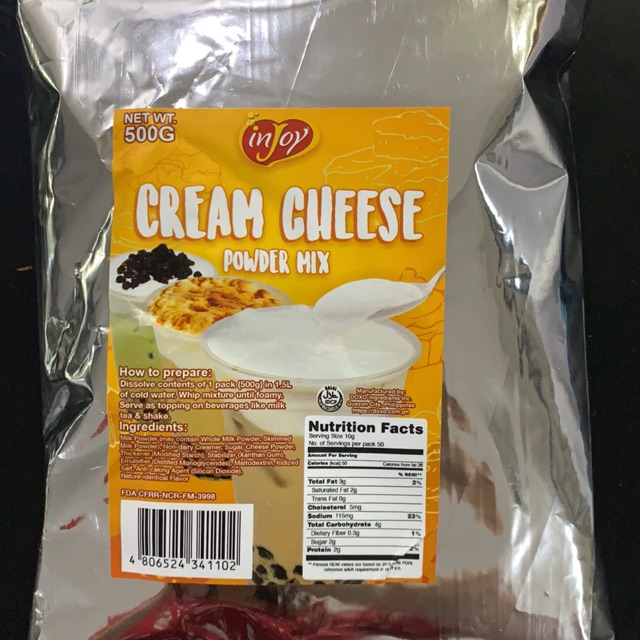 Injoy Cream Cheese Powder Mix Shopee Philippines