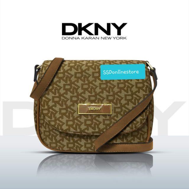 DKNY Monogram Tote with Sleeper Bag
