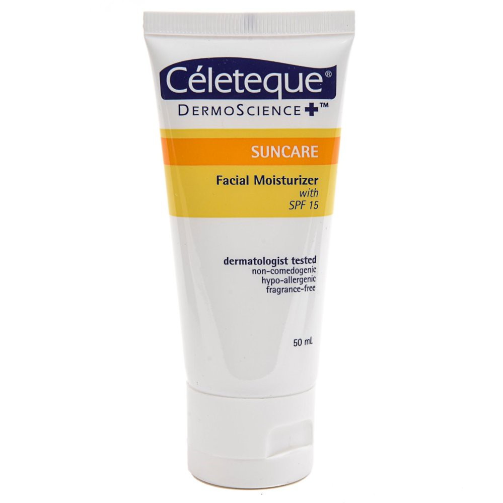 Celeteque Dermoscience Suncare Facial Moisturizer Spf15 50ml 