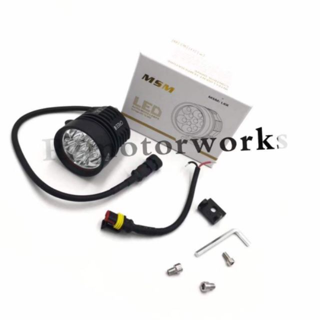 laser gun led light for motorcycle