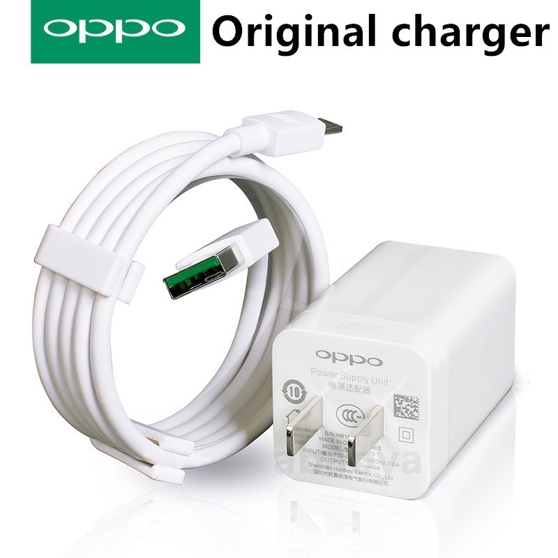 Original oppo F9 A5S A15 charger cable adapter charging cable micro