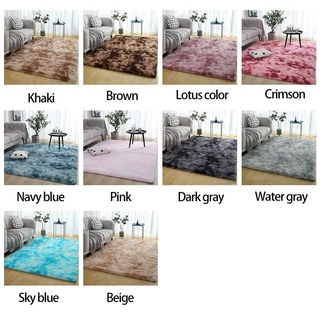 Ready Stock10 Colors Carpet  Living Room Carpet Fur Rug Hairy  Bedroom Plain Fluffy #2