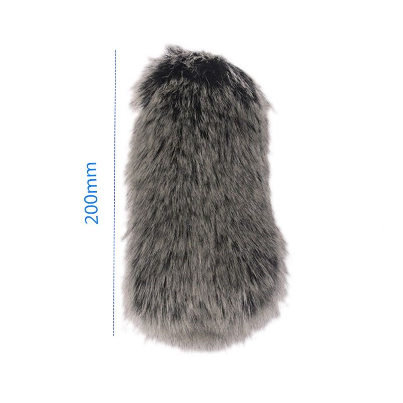 btsg Artificial Fur Microphone Windshield Windscreen Muff for RODE VideoMic Go for Takstar SGC-598 MIC-01 NA-Q7 DeadCat Go