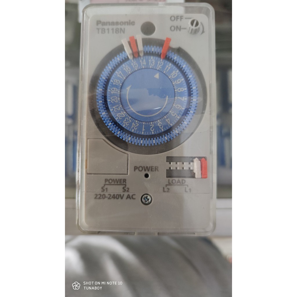 Panasonic Time Switch / Timer Switch TB118NE7 Shopee Philippines