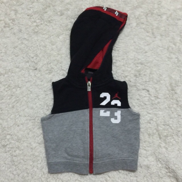 jordan sleeveless hoodie