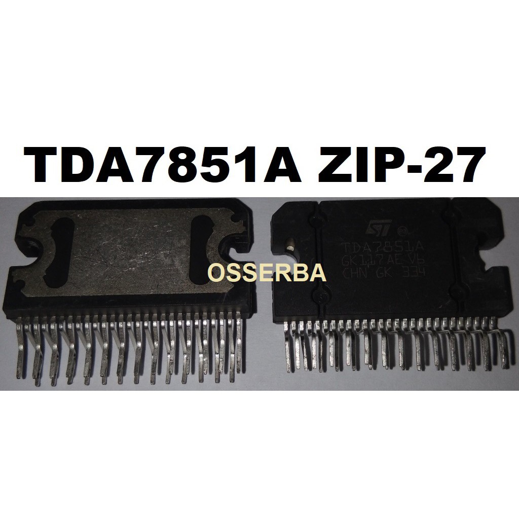 1pc TDA 7851A ZIP27 / 7851F ZIP25 Quad Bridge Power Amplifier Speaker