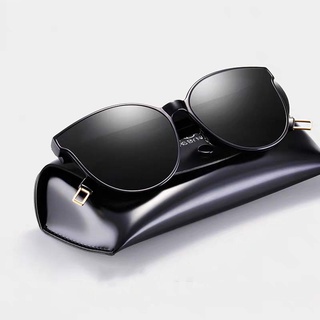 Korean Fashion Oval Lens Fram Flash Lens Flexible Temple Sunglasses Women/Men Eyewear#SG02