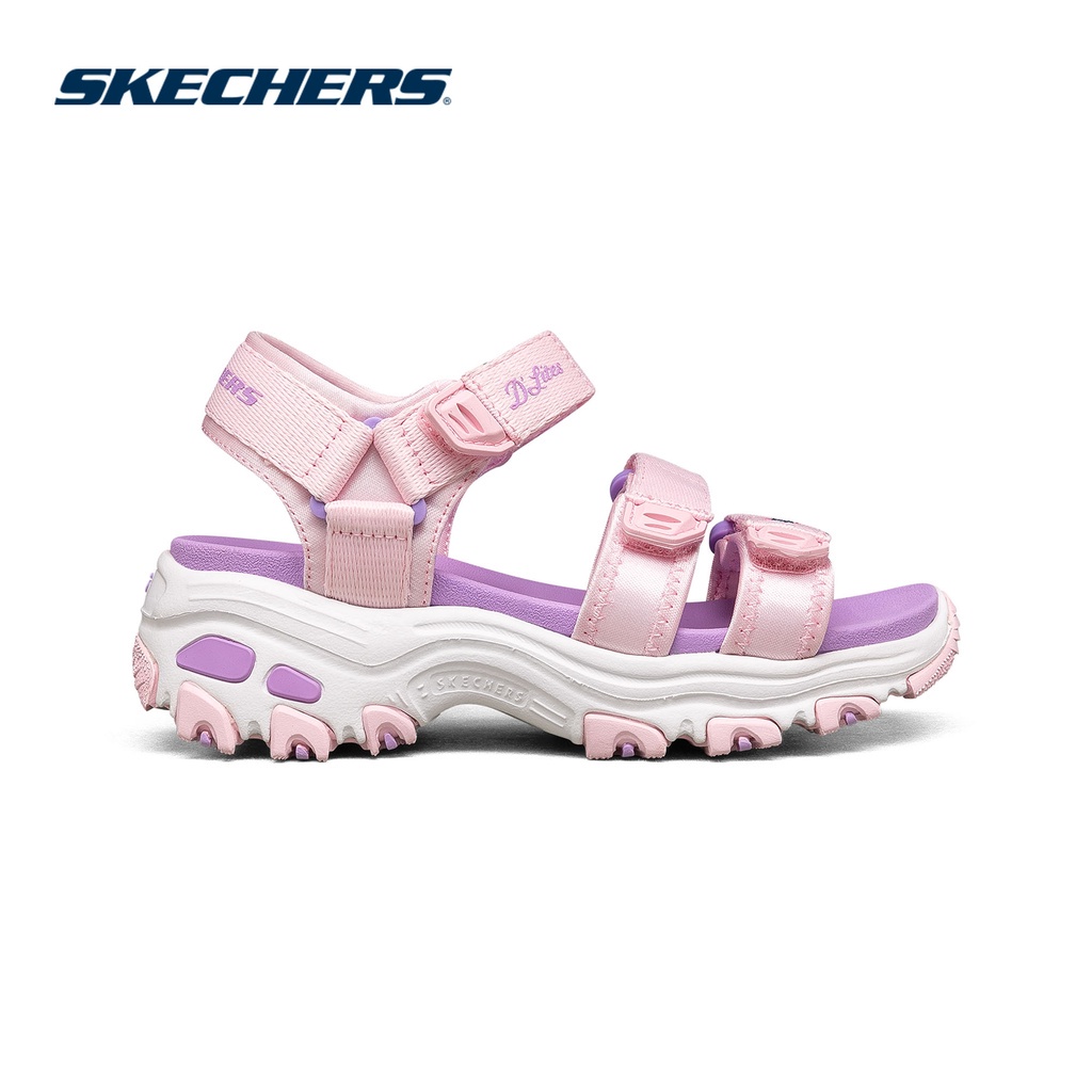 Skechers Girls D'Lites Skechers Girls Sandals - 664134L-LAV