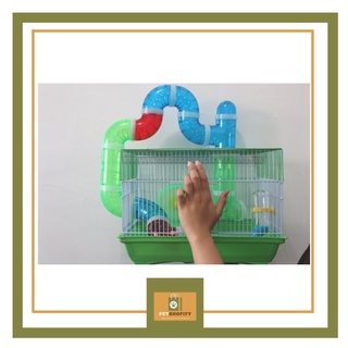 COLLAPSABLE TUNNEL HAMSTERS CAGE (AVAILABLE IN THREE COLORS) M020 #3