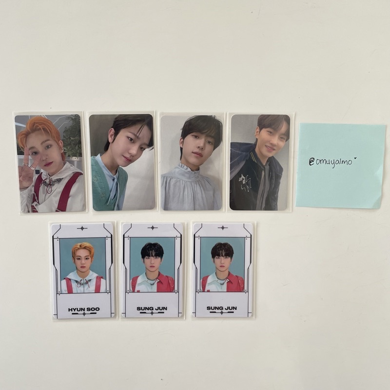 Tnx LOUD SPAO PC PHOTOCARD BBL KYUNGJUN JUNHYEOK TAEHUN SUNGJUN HYUNSOO ...