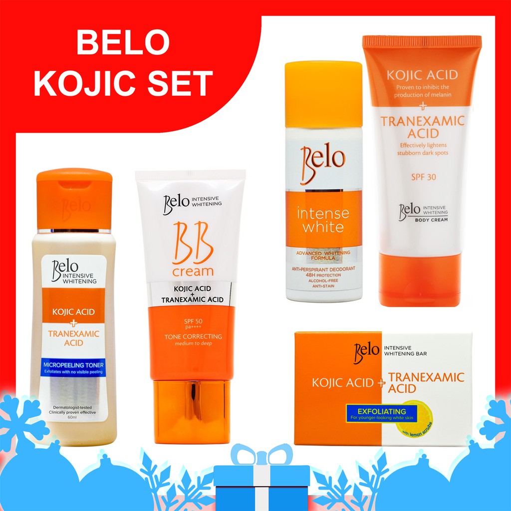 Belo Kojic Intensive Whitening Set Shopee Philippines