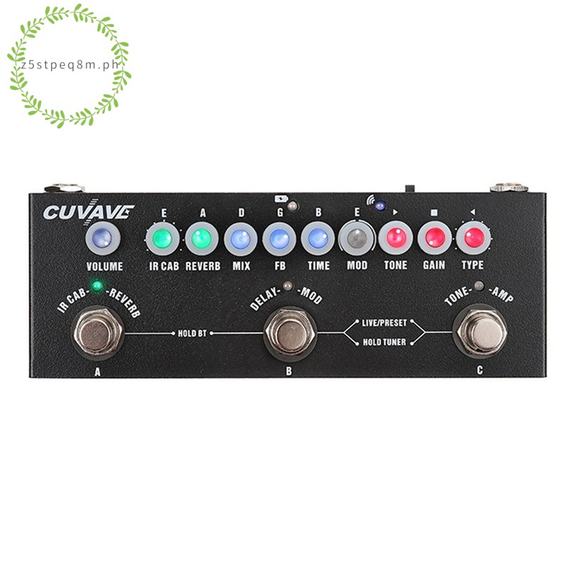 Cuvave Cube Baby Multi Effects Pedal with 8 Ir Simulation with