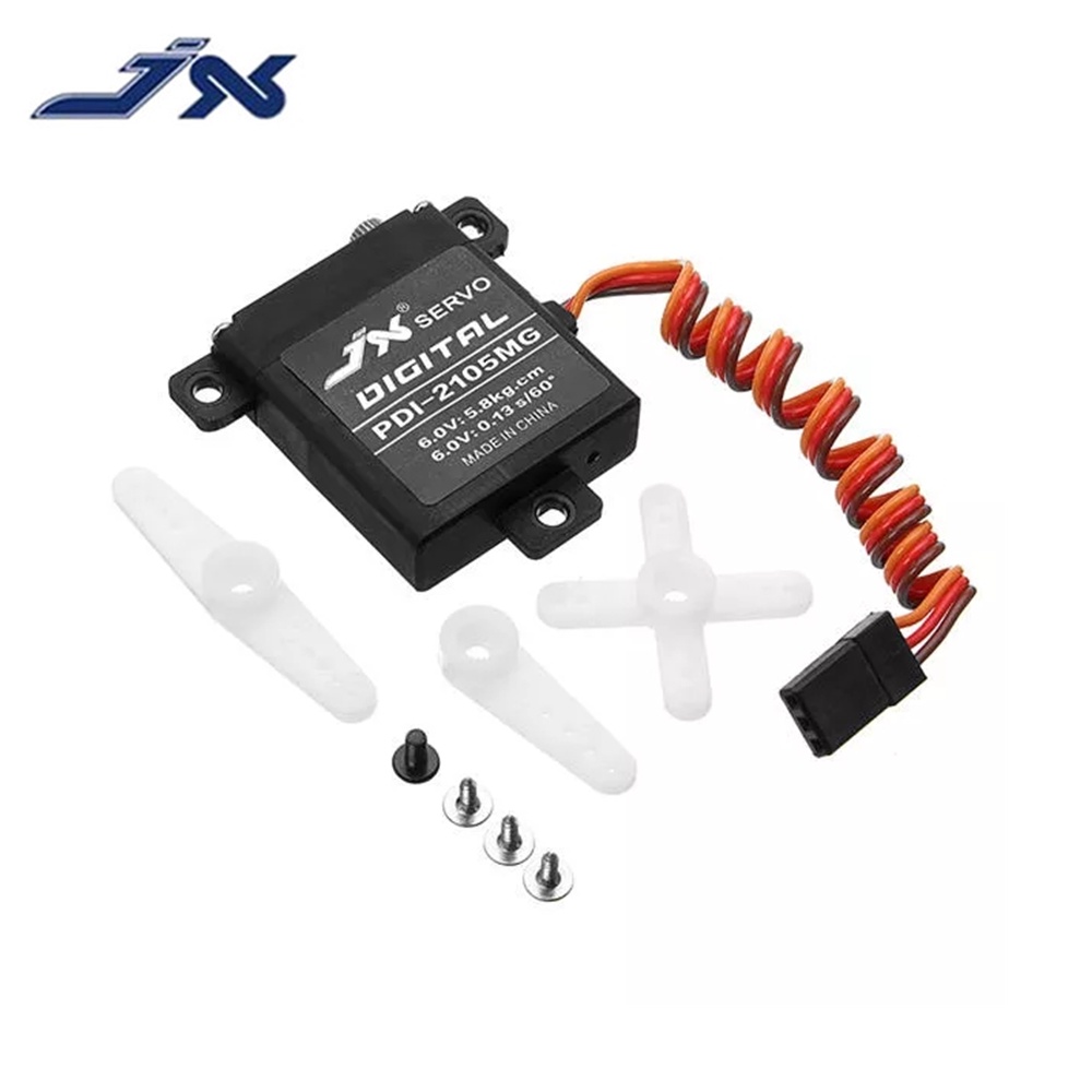 JX Servo PDI2105MG 21g Metal Gear Wing Servo 5.8KG High Torque Digital